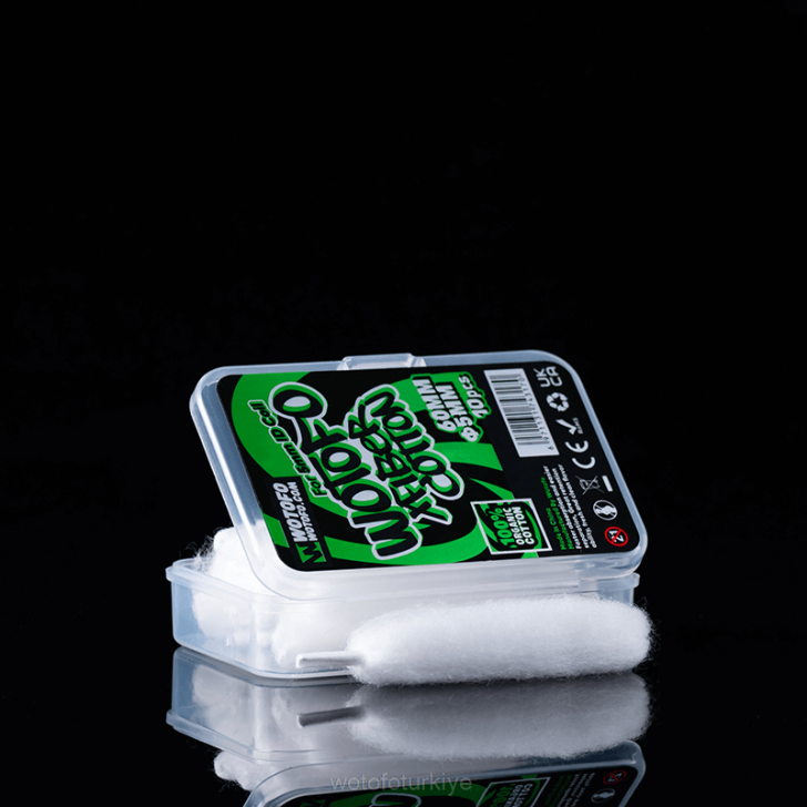 Wotofo Disposable Vape - Wotofo Kimlik bobini için xfiber pamuk 5mm kalınlığında 10 adet 8V64348