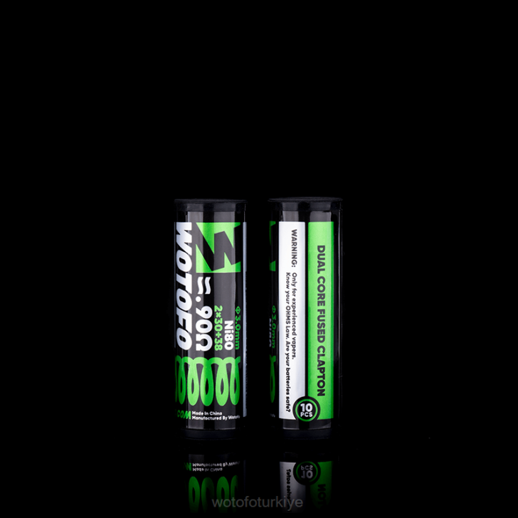 Wotofo Disposable Vape - Wotofo önceden oluşturulmuş bobinler üç çekirdekli sigortalı clapton 10 adet 8V64328