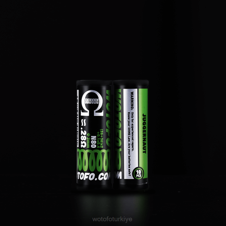 Wotofo Elektronik Sigara - Wotofo önceden oluşturulmuş bobinler çift ​​çekirdekli sigortalı clapton 0.28 ohm 10 adet 8V64314