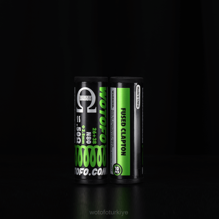 Wotofo Elektronik Sigara - Wotofo önceden oluşturulmuş bobinler çift ​​çekirdekli sigortalı clapton 0.28 ohm 10 adet 8V64314