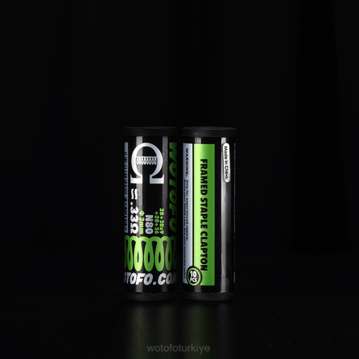 Wotofo Elektronik Sigara - Wotofo önceden oluşturulmuş bobinler çift ​​çekirdekli sigortalı clapton 0.28 ohm 10 adet 8V64314