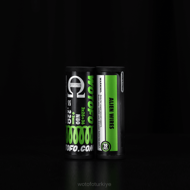 Wotofo Elektronik Sigara - Wotofo önceden oluşturulmuş bobinler çift ​​çekirdekli sigortalı clapton 0.28 ohm 10 adet 8V64314