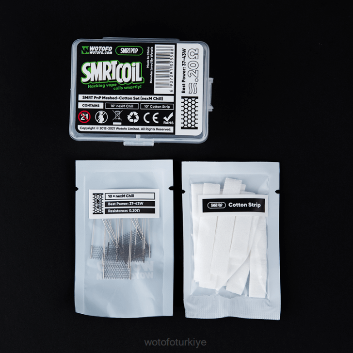 Wotofo Flavors - Wotofo SMRT pnp file-pamuklu takım nexmesh turbo 8V64339