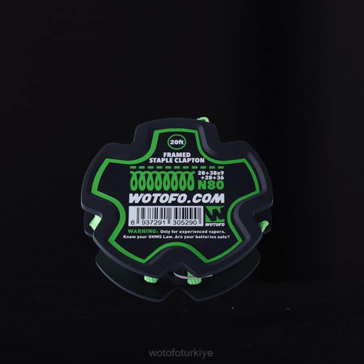 Wotofo Flavors - Wotofo önceden oluşturulmuş tel makara çerçeveli zımba clapton 8V64359