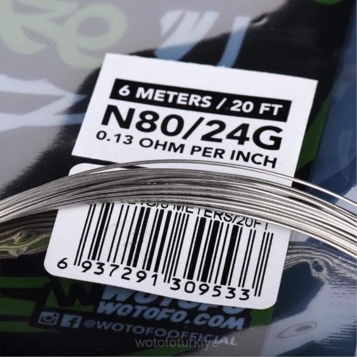Wotofo Istanbul - Wotofo önceden oluşturulmuş tel makara çift ​​çekirdekli sigortalı clapton - 26*2+36 8V64353