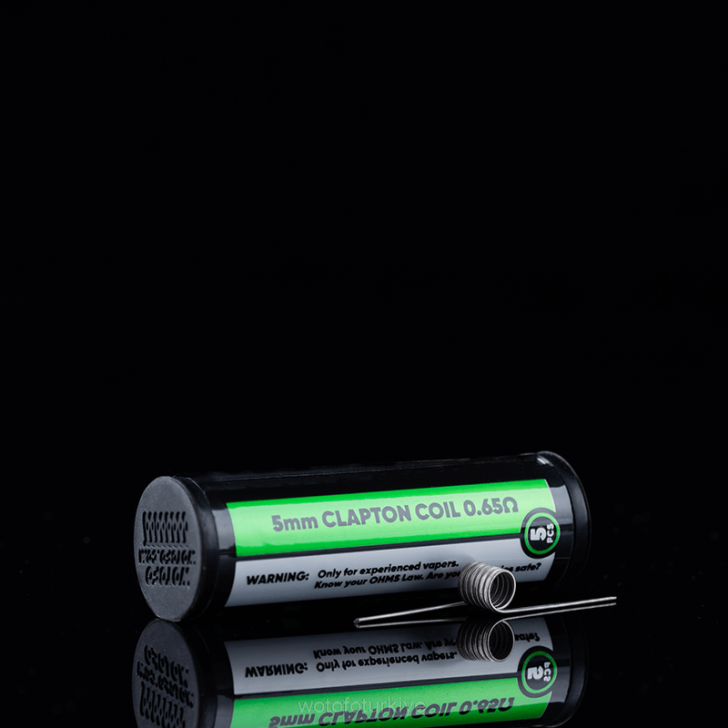 Wotofo Vape Review - Wotofo kimlik önceden oluşturulmuş bobin çift ​​çekirdekli sigortalı clapton 0.65ohm 5mm 5 adet 8V64347