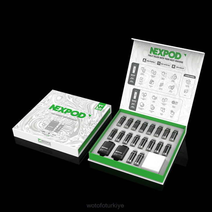 Wotofo Ankara - Wotofo NEXPOD kiti 50mg her şey dahil kutu 8V6412