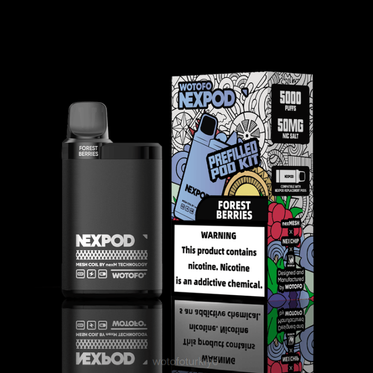 Wotofo Ankara - Wotofo NEXPOD kiti 50mg her şey dahil kutu 8V6412