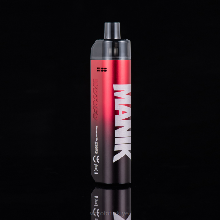 Wotofo Disposable Vape - Wotofo SMRT kapsül kiti pnp kiti siyah kırmızı 8V6418