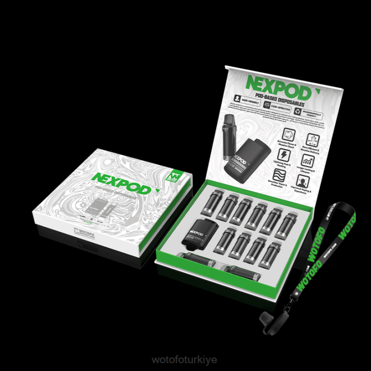 Wotofo Türkiye - Wotofo NEXPOD kiti 50mg temel kutu 8V6411